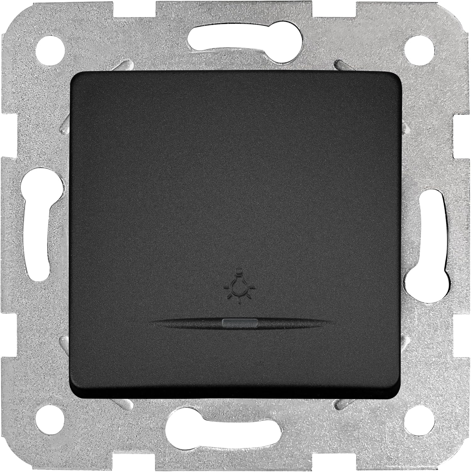 Linnera Life Gece Siyahı Işıklı Light Çabuk Bağlantı Mekanizma ve Düğme