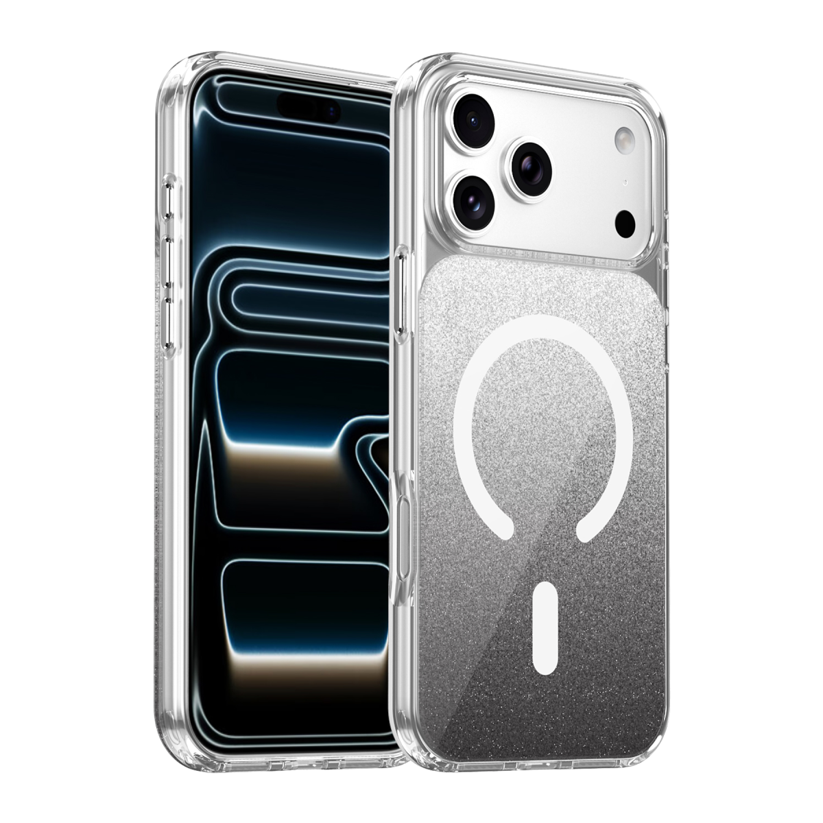 Onegif Apple iPhone 17 Pro/18 Pro Sora Simli Magsafe Kapak - Siyah