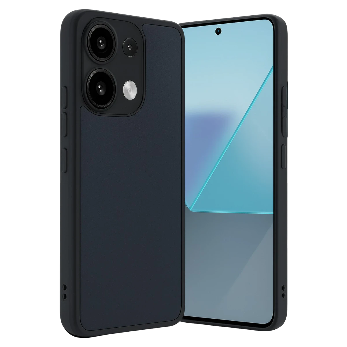 Xiaomi Redmi Note 13 Pro 4G Kılıf Aras Deri Kapak - Lacivert