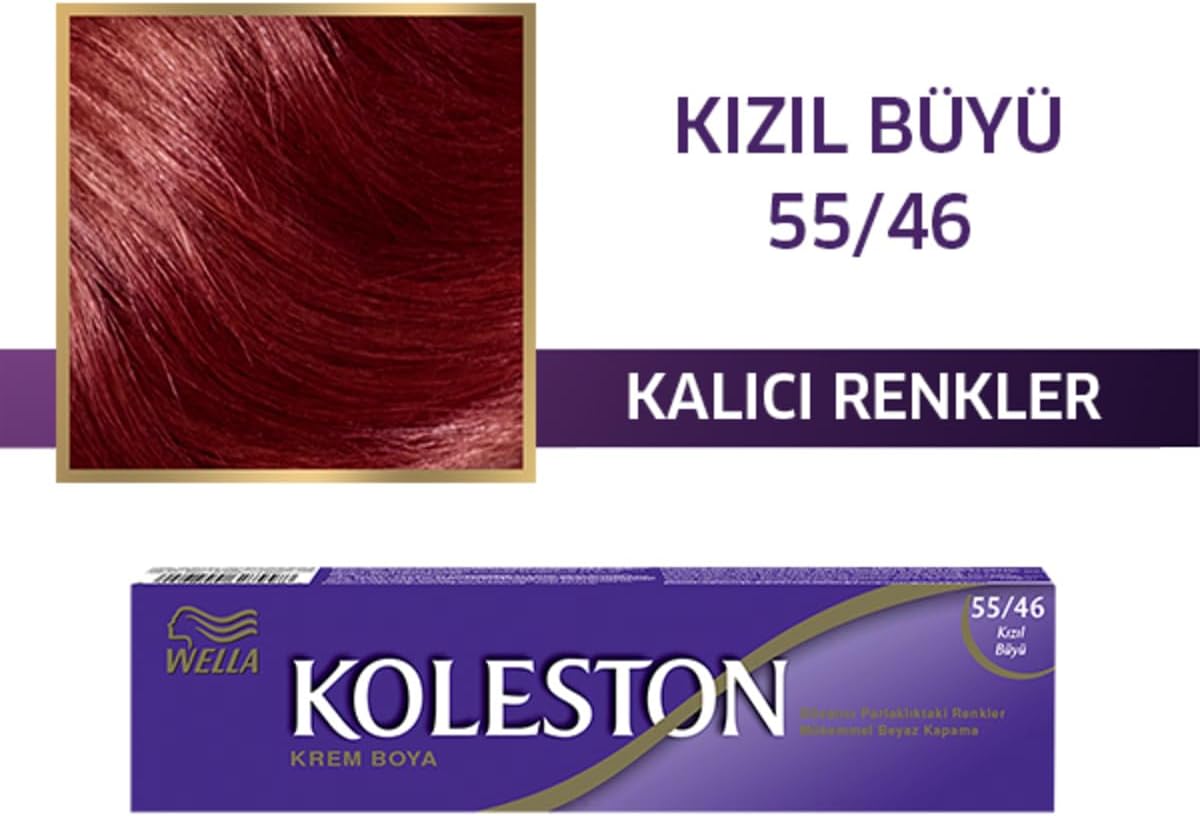 Single Tüp 55-46 Kızıl Büyü Saç Boyası