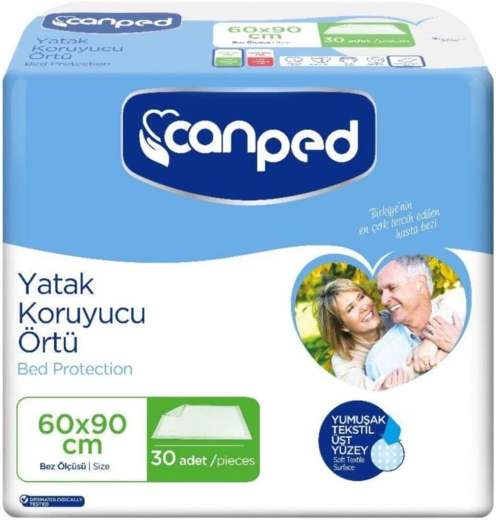 60x90 cm 30lu Yatak Koruyucu Örtü