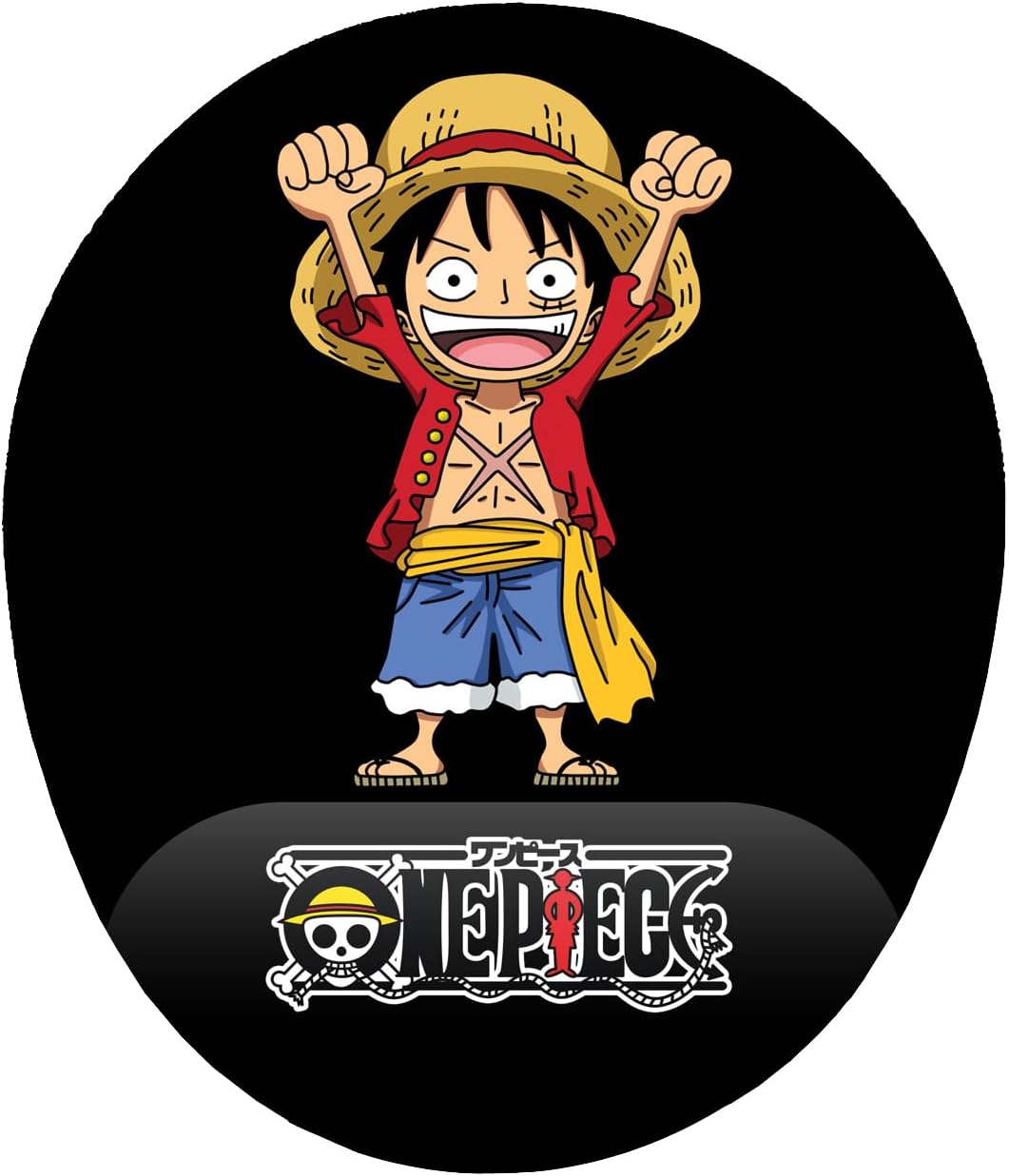 One Piece Luffy Bilek Destekli Mouse Pad