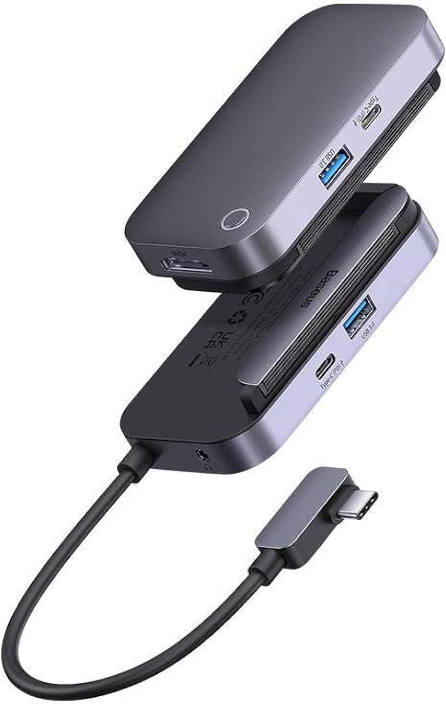 PadJoy 4-Port Type-C HUB -Gri