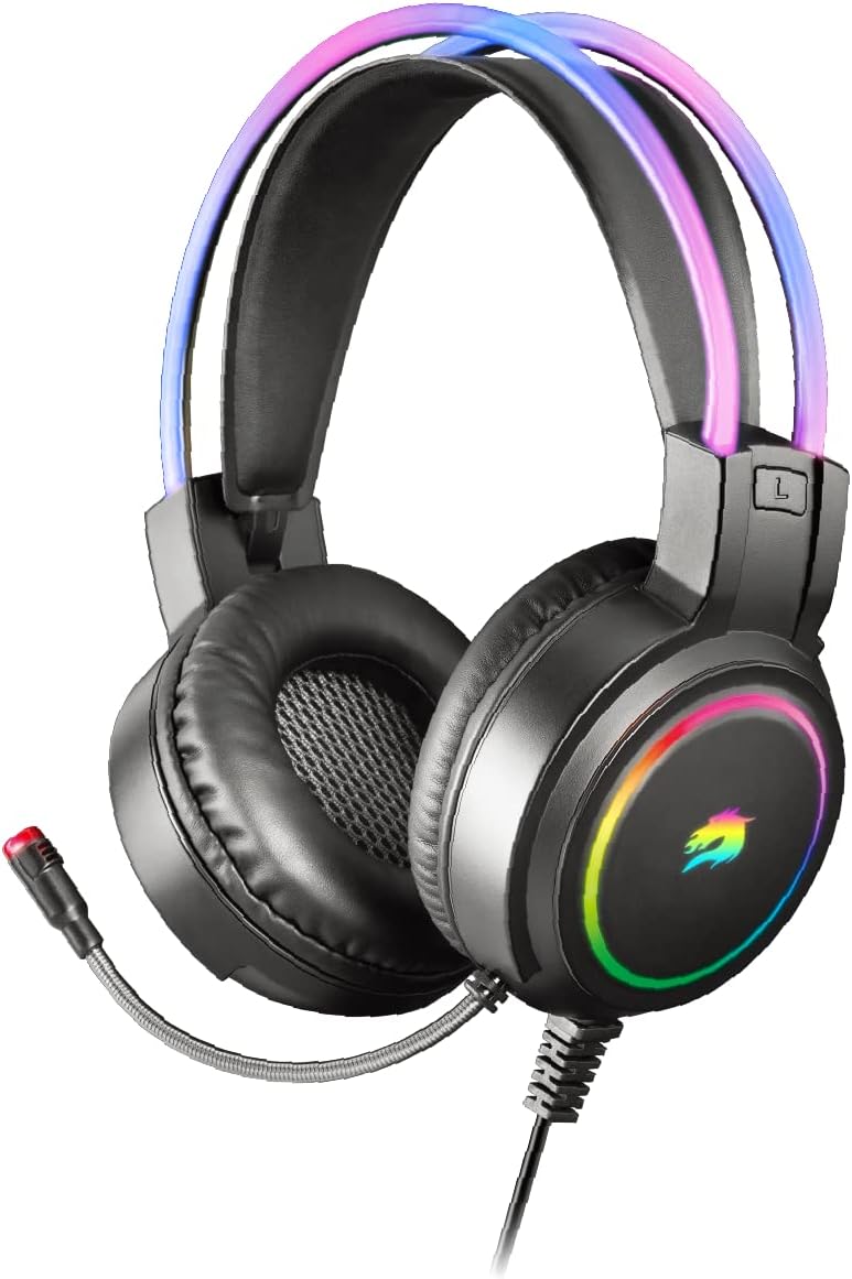 GameBooster GB-H18L Firefly RGB 7.1 Oyuncu Kulaklığı, Siyah