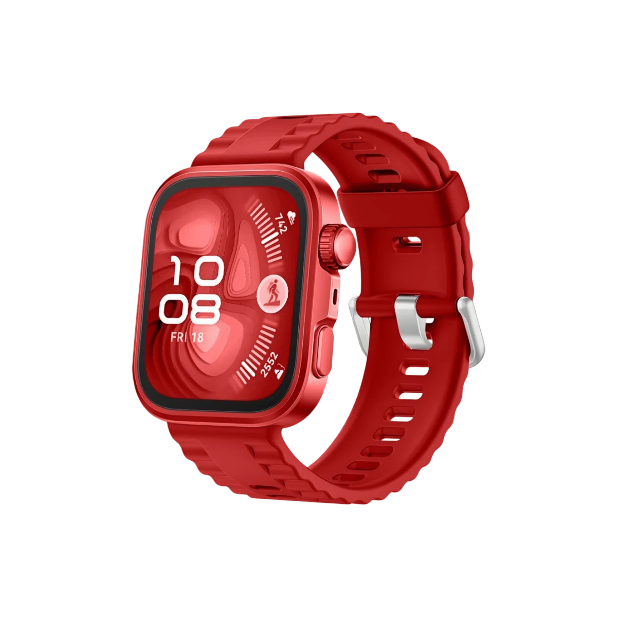 Huawei Fit 4 Nova Silikon Kordon - Kırmızı