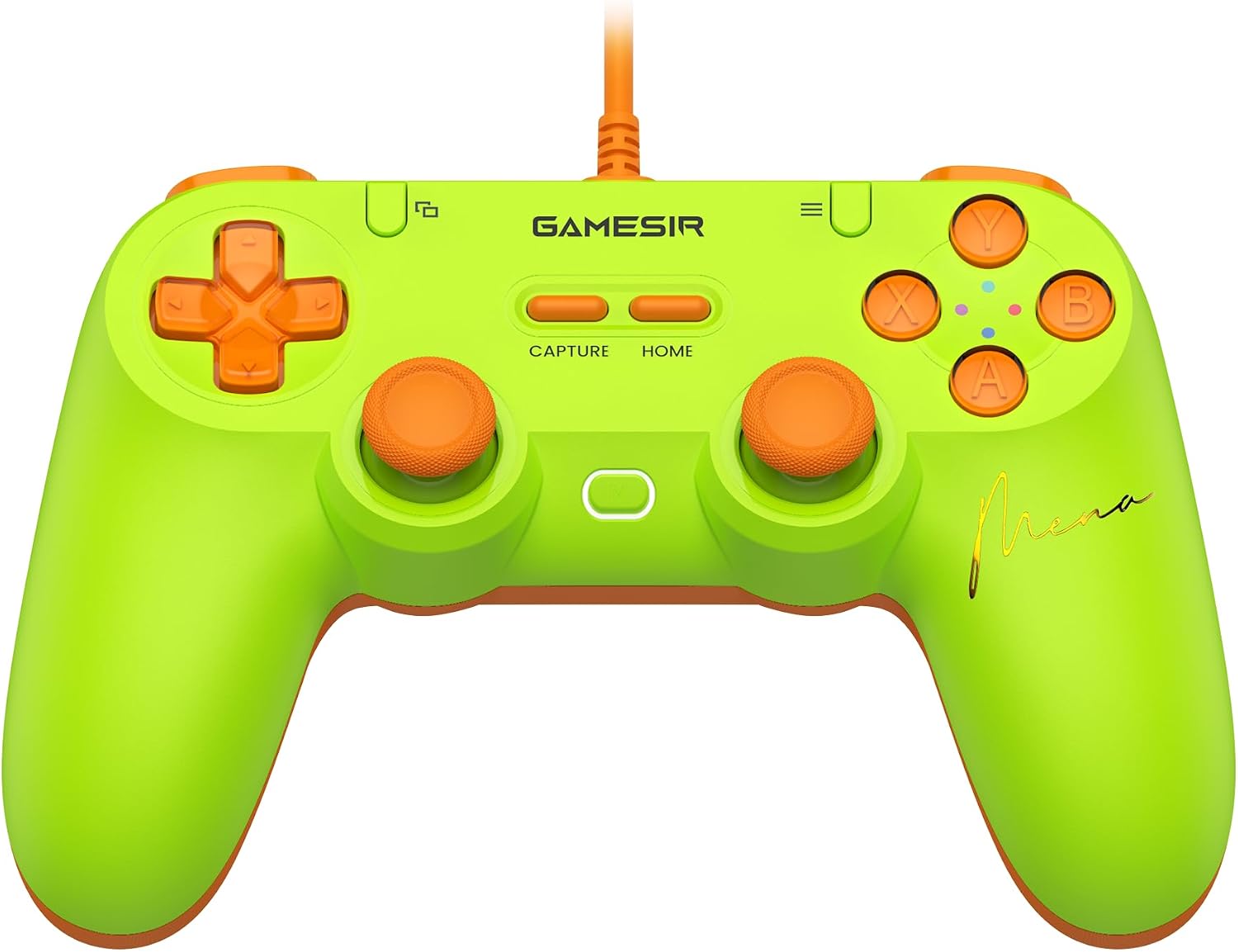Tegenaria Lite Wired Gaming Controller for PC, Switch, Android, iOS, PC Controller Hall Effect Sticks, Low Latency, 1000Hz Polling Rate, Turbo Function(MenaRD Collaboration Edition)
