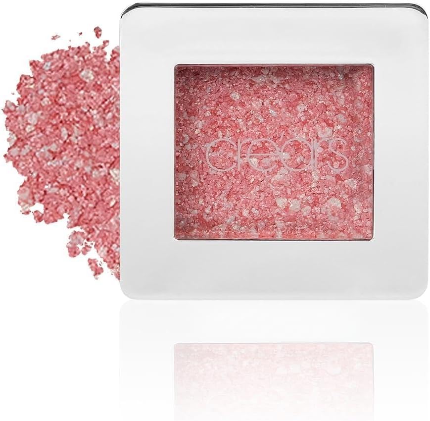 Mücevher Parlaklığında Yoğun Pigmentli Tekli Far Glitter Bomb Eyeshadow 07 Pink Dream Gleam