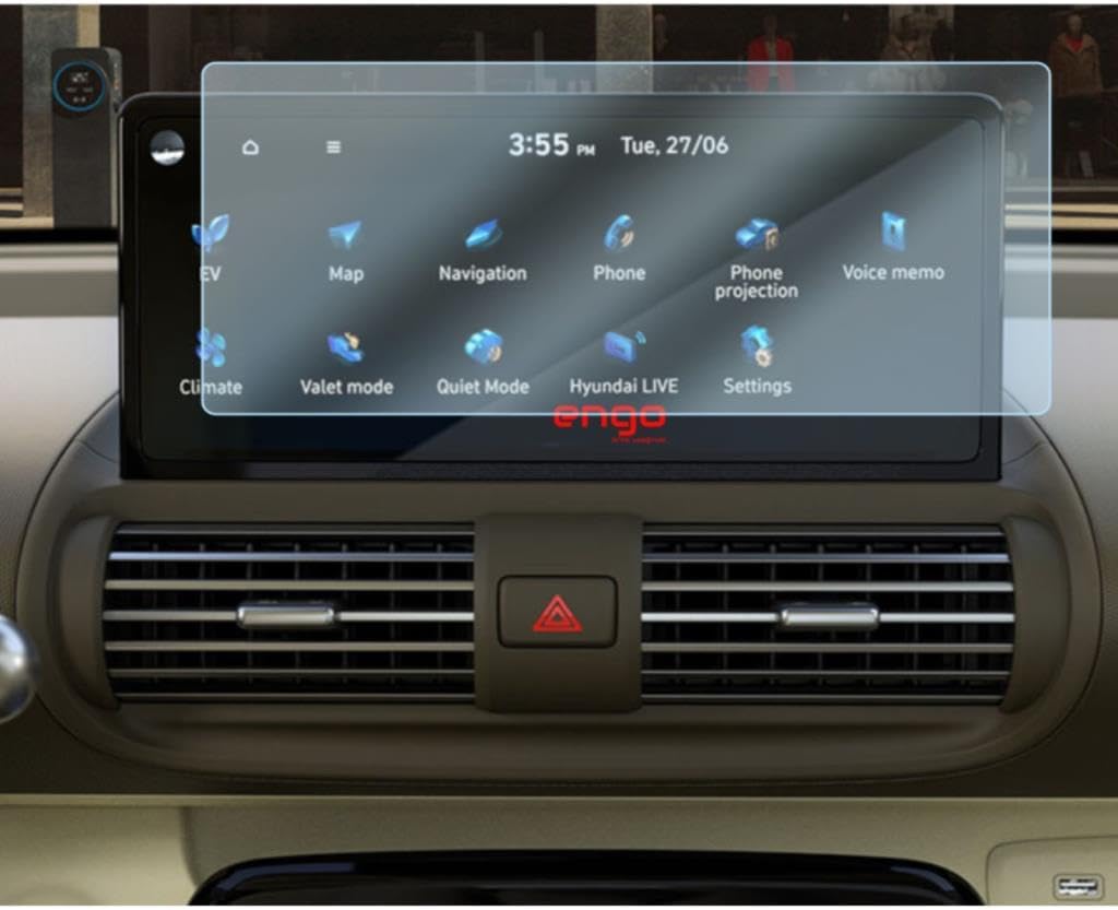 Hyundai Inster 10.25 İnç İle Uyumlu Ekran Koruyucu Multimedya Nano