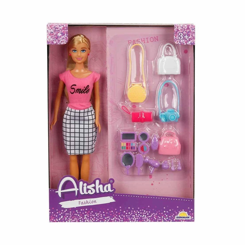 3392 Fashion Aksesuar Set 29 cm -NessiWorld