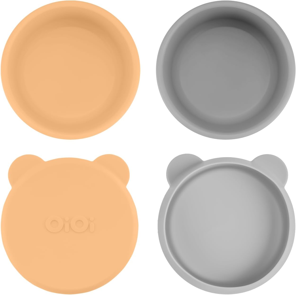 Mini Bites - Dreamy Orange/Powder Grey