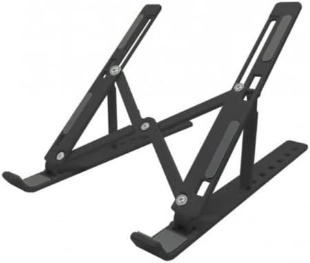 7 Kademeli Ayarlı Katlanabilir Laptop Tablet Standı Siyah