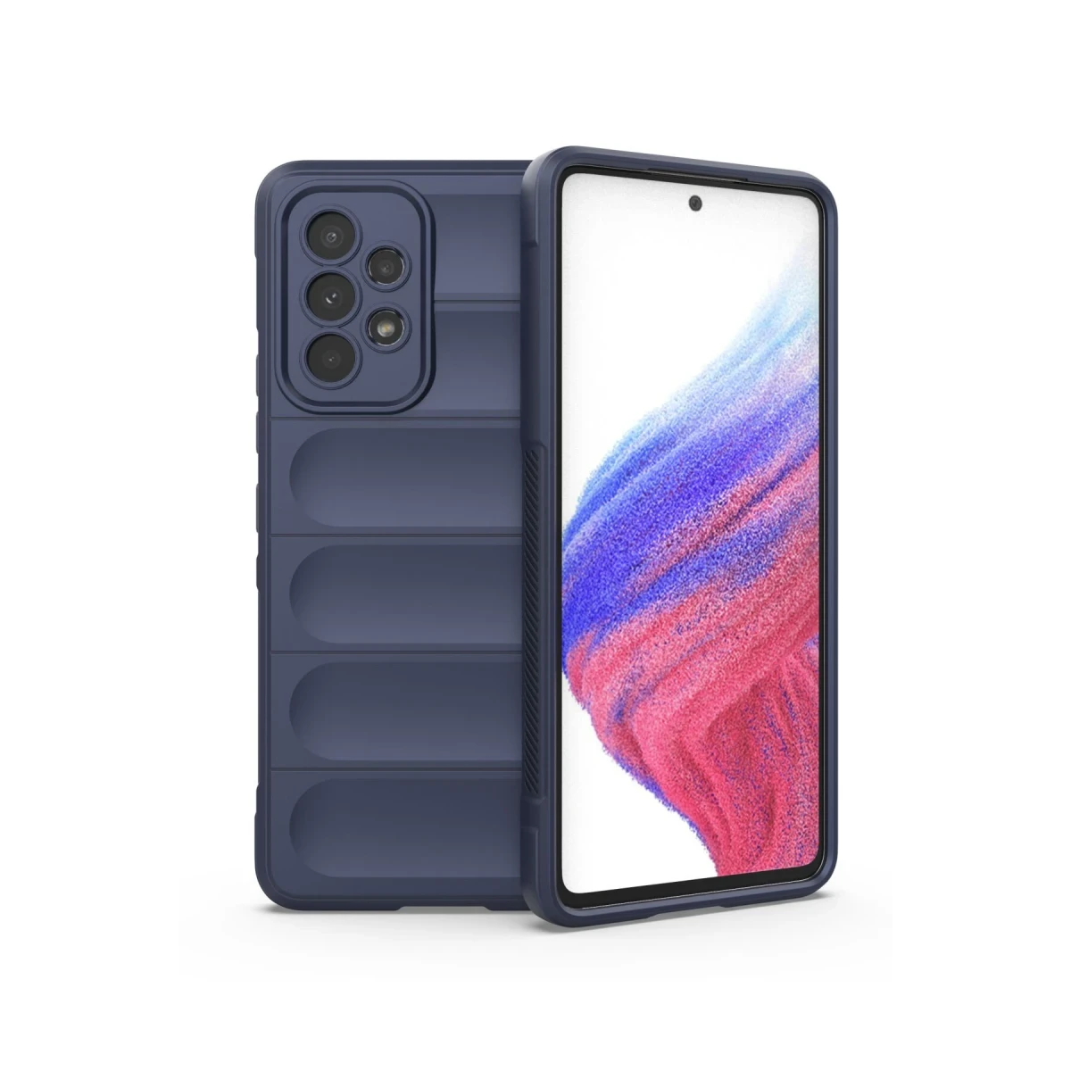 Samsung Galaxy A53 5G Kılıf Optimum Silikon - Lacivert