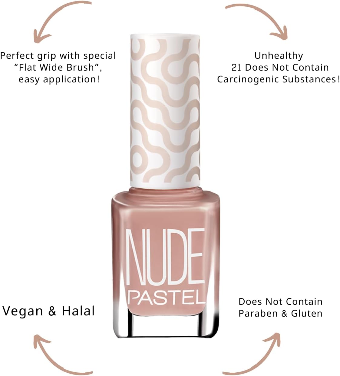 Nude Oje 106, (13 ml)