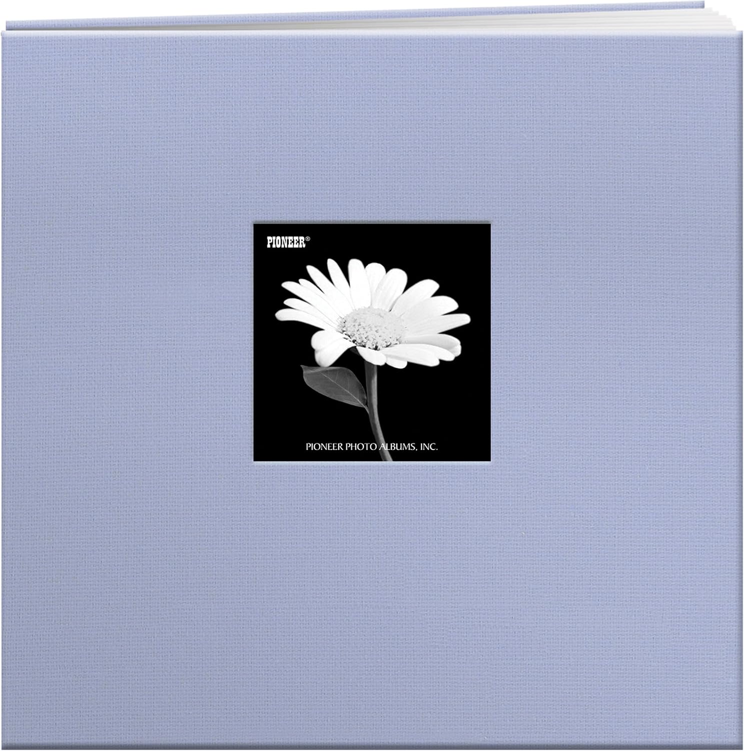 30,5 x 30,5 cm Kayın, Kumaş Kaplama, Pencereli Albüm,Kırmızı, Heavenly Blue, 30,5 x 30,5 cm