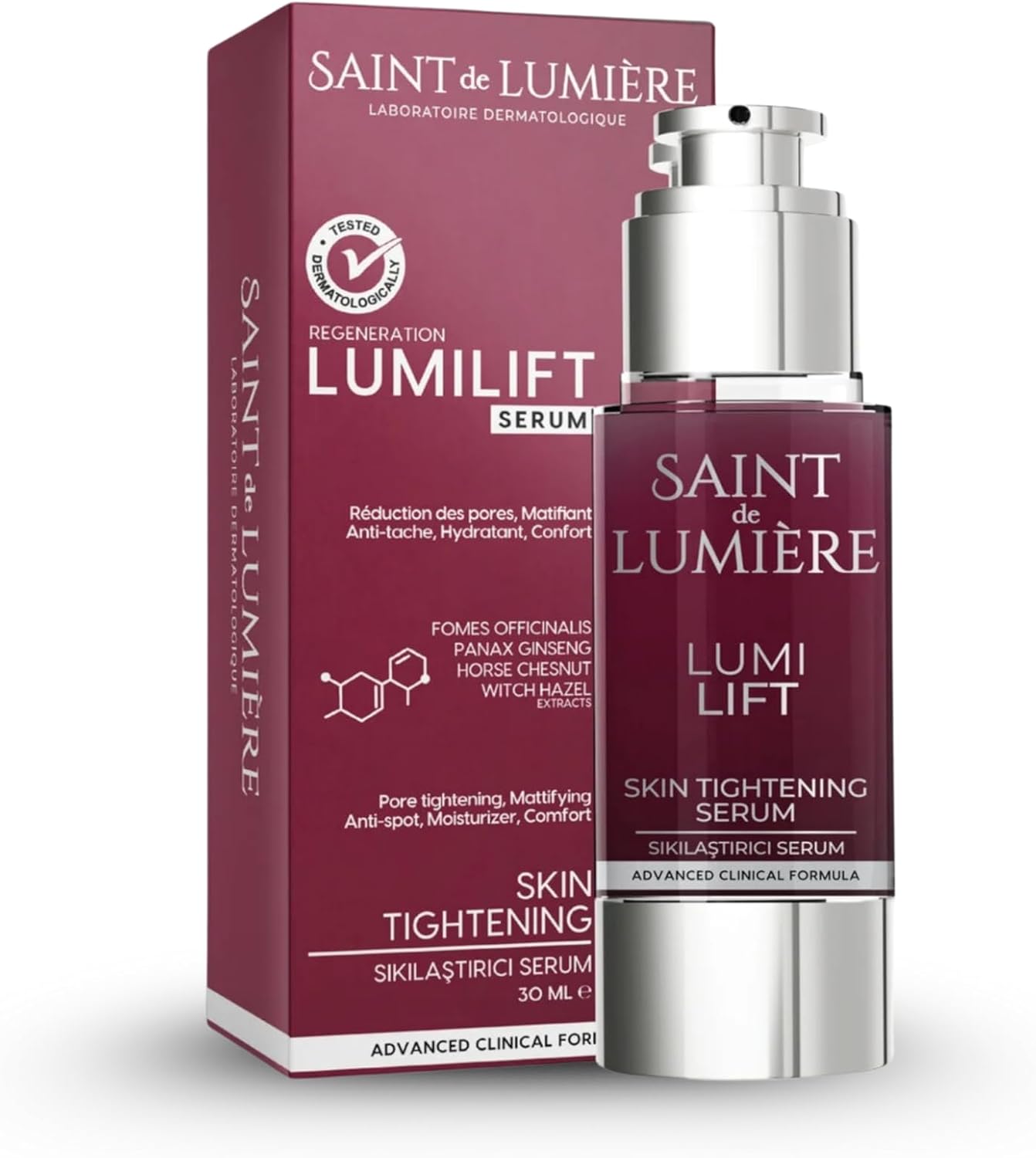 LUMILIFT Gözenek, Siyah Nokta ve Yaşlanma Karşıtı, Dolgunlaştırıcı Serum 30 ml