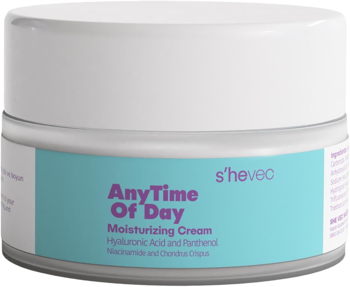 ANY TIME OF DAY – 5 Kompleks Hyalüronik Asit İçeren 48 Saat Etkili Nemlendirici Cilt Bakım Kremi