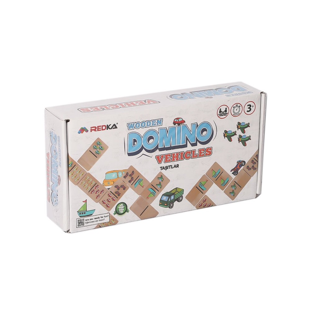 RD5649 Ahşap Domino Oyunu Araçlar -