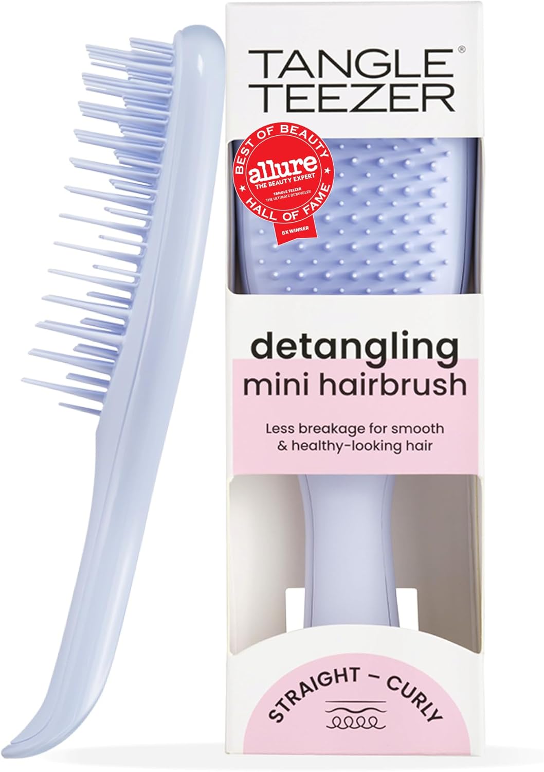 The Ultimate Detangler Digital Lavender Mini Boy Saç Fırçası-Tarak