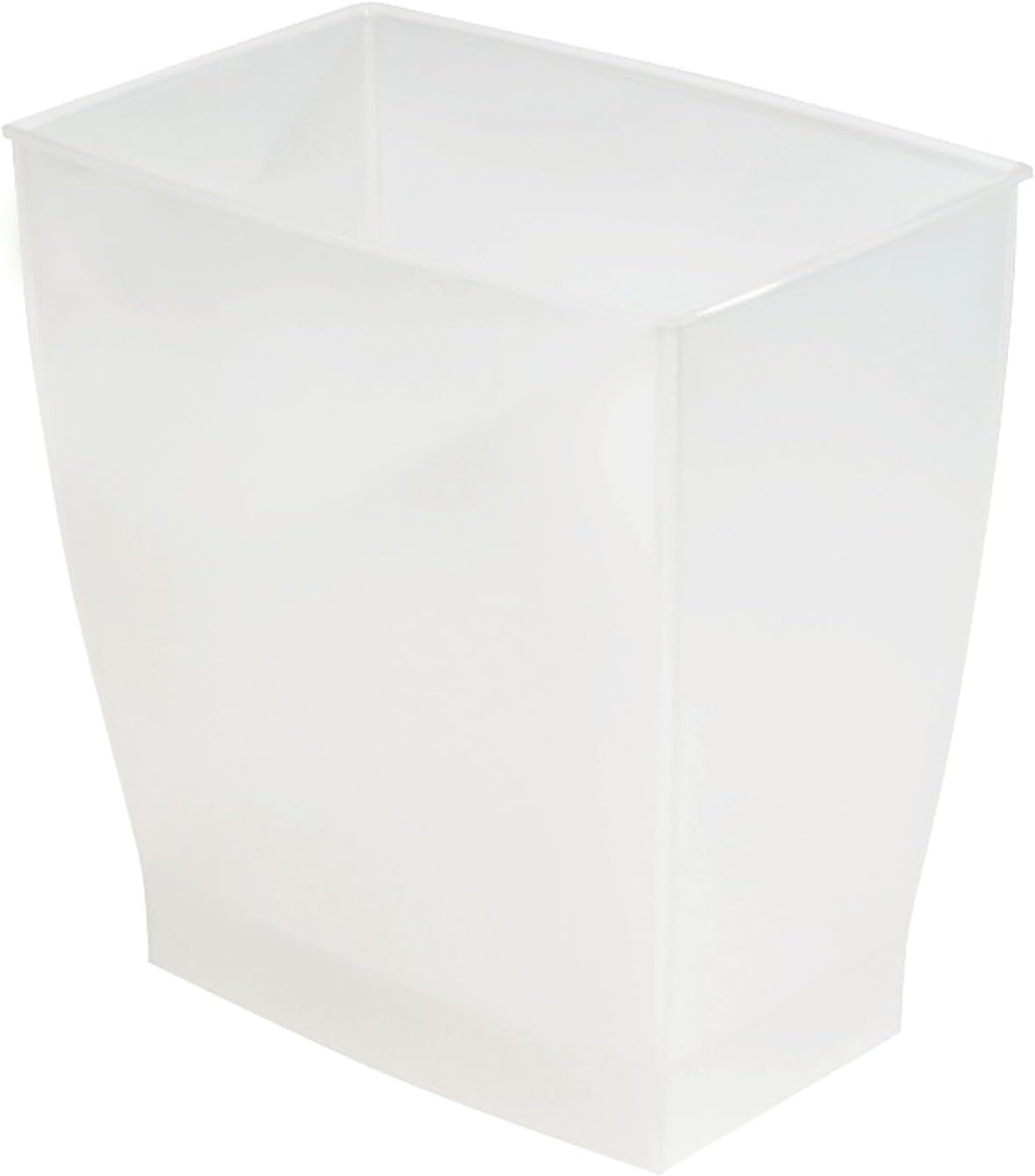 iDesign 64720EU Spa Rechteckiger Mülleimer, 11 Liter, mattiert