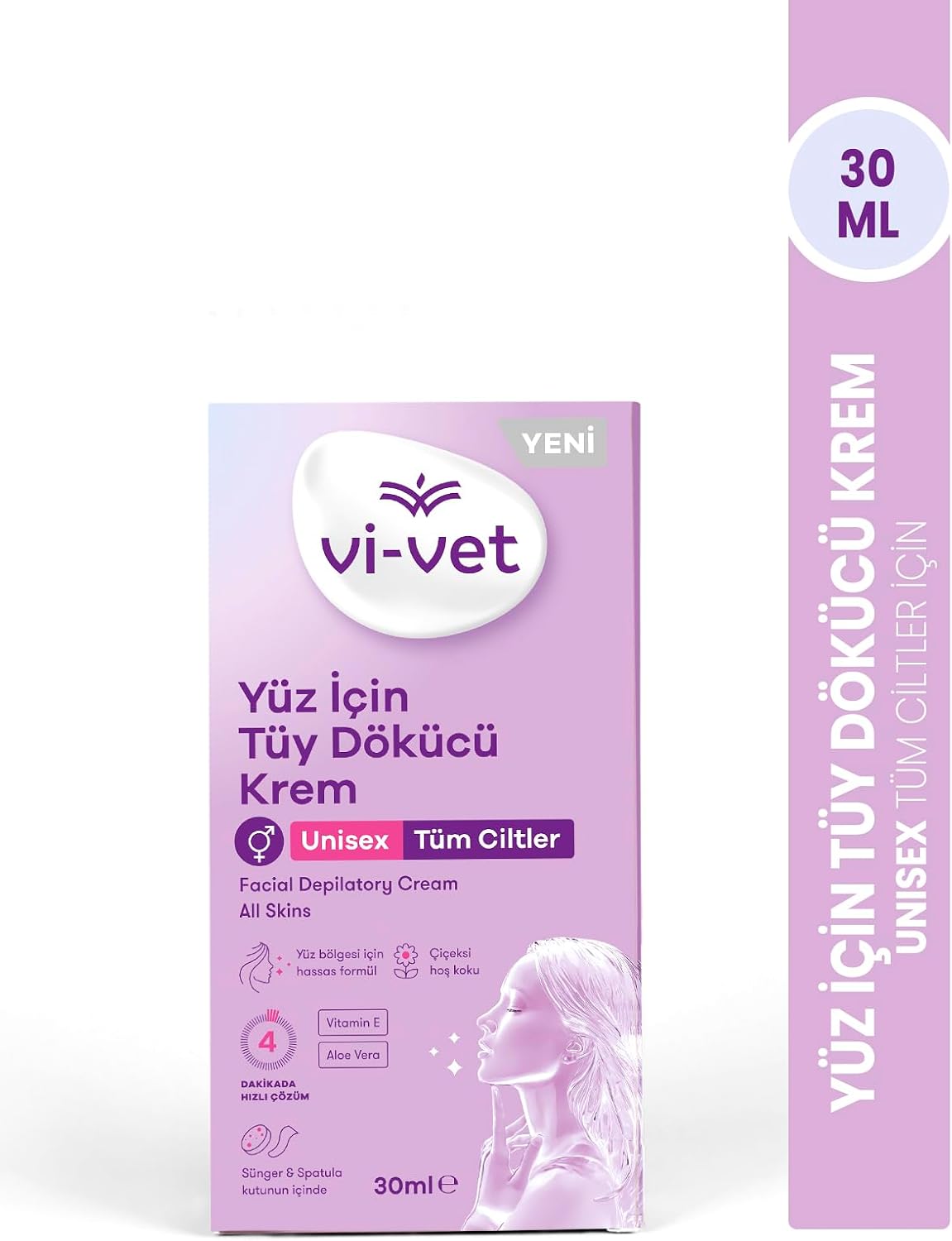 30 ML Yüz İçin Tüy Dökücü Krem