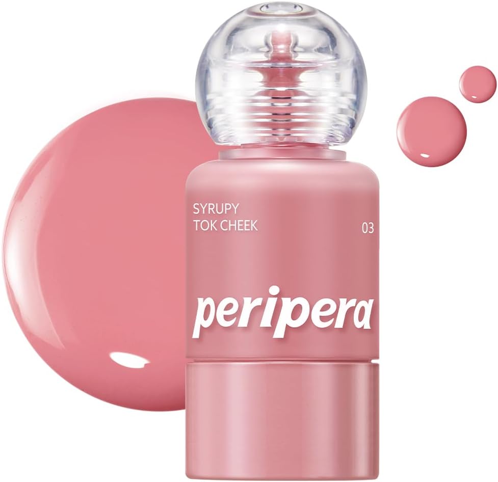 İnce Yapılı, Ciltle Bütünleşen, Pigmentli Likit Allık Syrupy Tok Cheek (03FriendshipMauve)
