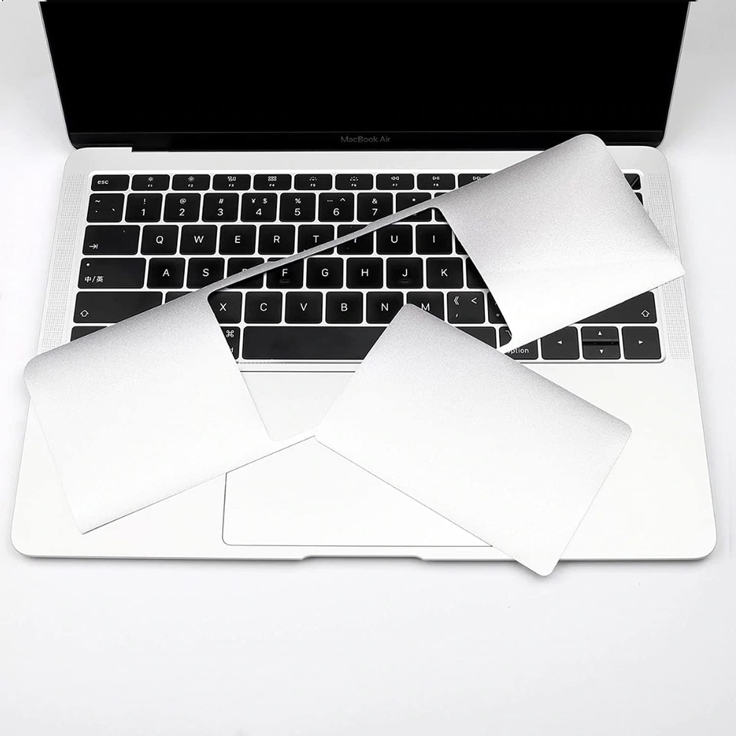 MacBook Pro 16.2 İnç Trackpad Koruyucu ve Palm Koruyucu A2485 A2780 A2991 A3403 A3186 A3428 A3429 Uyumlu M1 M2 M3 M4 M5 Pro Max Gümüş