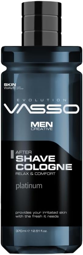 Profesyonel Tıraş Kolonyası | Gün Boyu Etkili Odunsu Kokulu | After Shave Cologne platinum 370 ml
