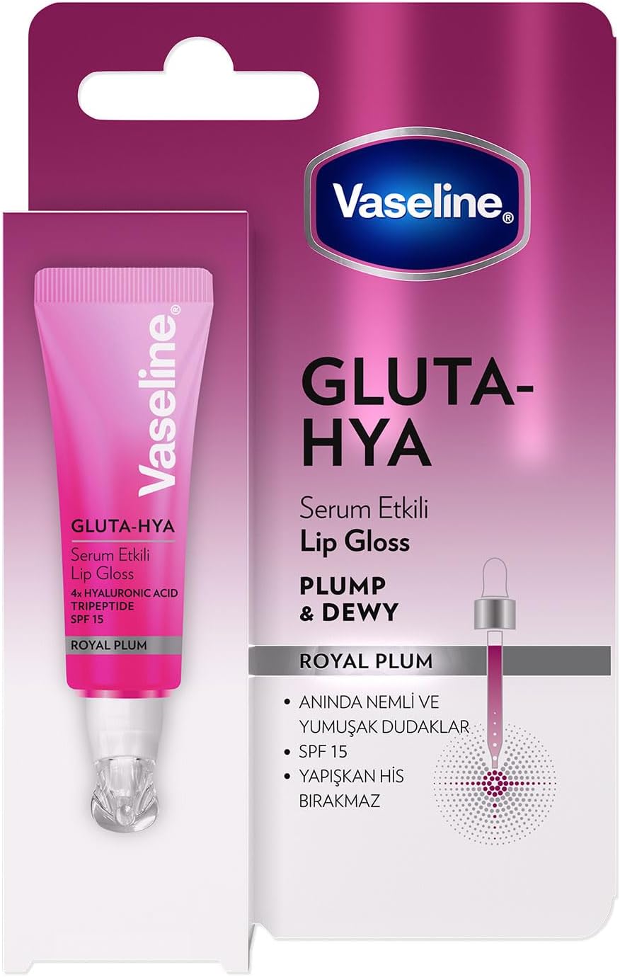 Gluta Hya Serum Etkili Lip Gloss Royal Plum