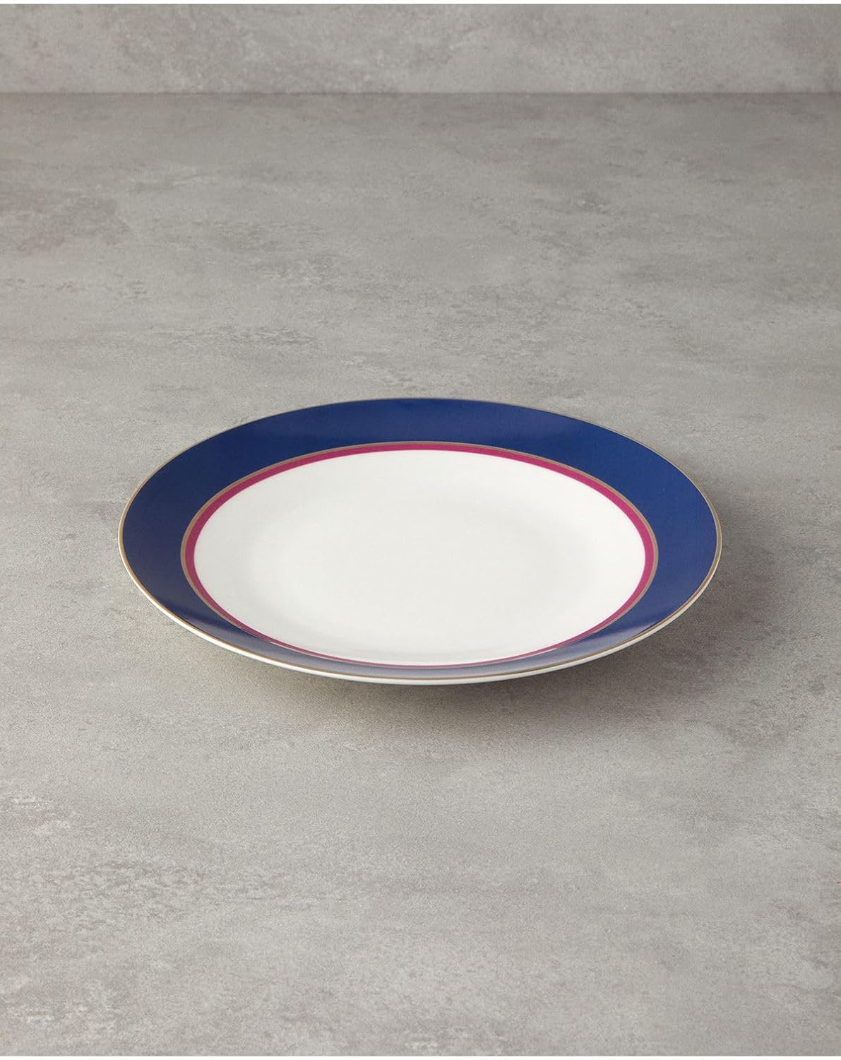 Carny Bone Porselen Servis Tabağı 25 Cm Lacivert