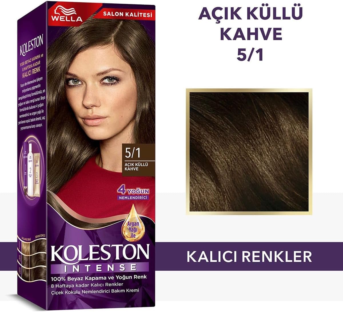 Koleston Intense 5/1 Ekstra Küllü Kahve Saç Boyası