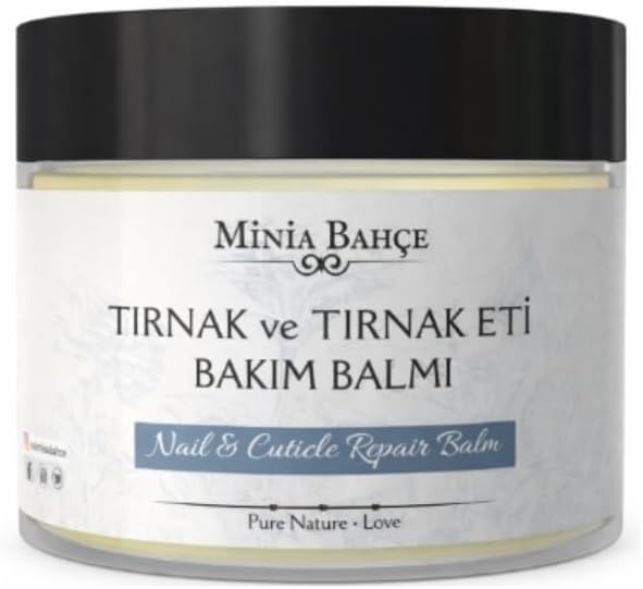 Tırnak ve Tırnak Eti Bakım Balmı, 50 ml, Yoğun Nemlendirici, Güçlendirici Doğal Bakım