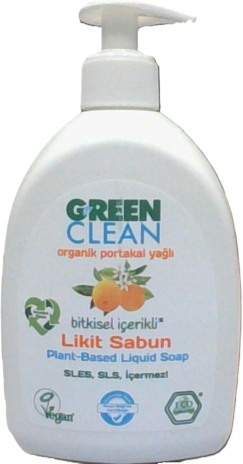 Berr Doğal Green Clean Likit Sabun 500 ml