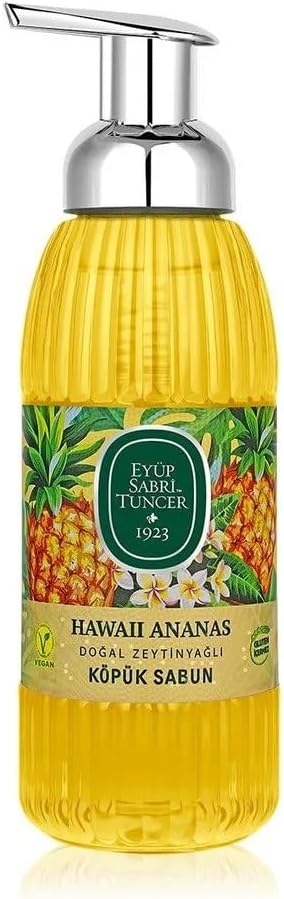 Eyüp Sabri Tuncer Doğal Zeytinyağlı Köpük Sabun Hawaii Ananas 500 Ml