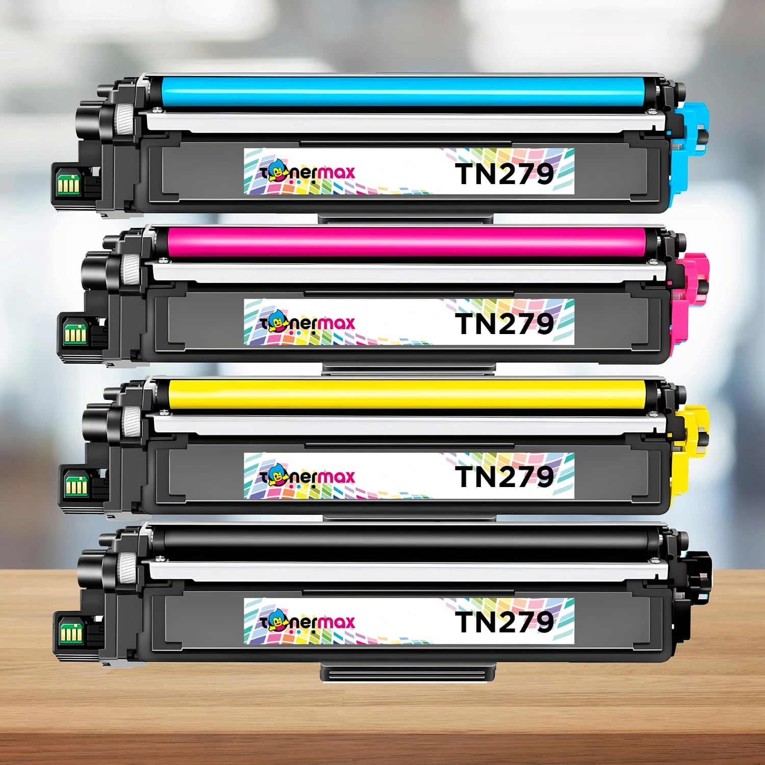 Brother Uyumlu MFC-L3270CDW Muadil Toner Set- Çipli /TN-279XL
