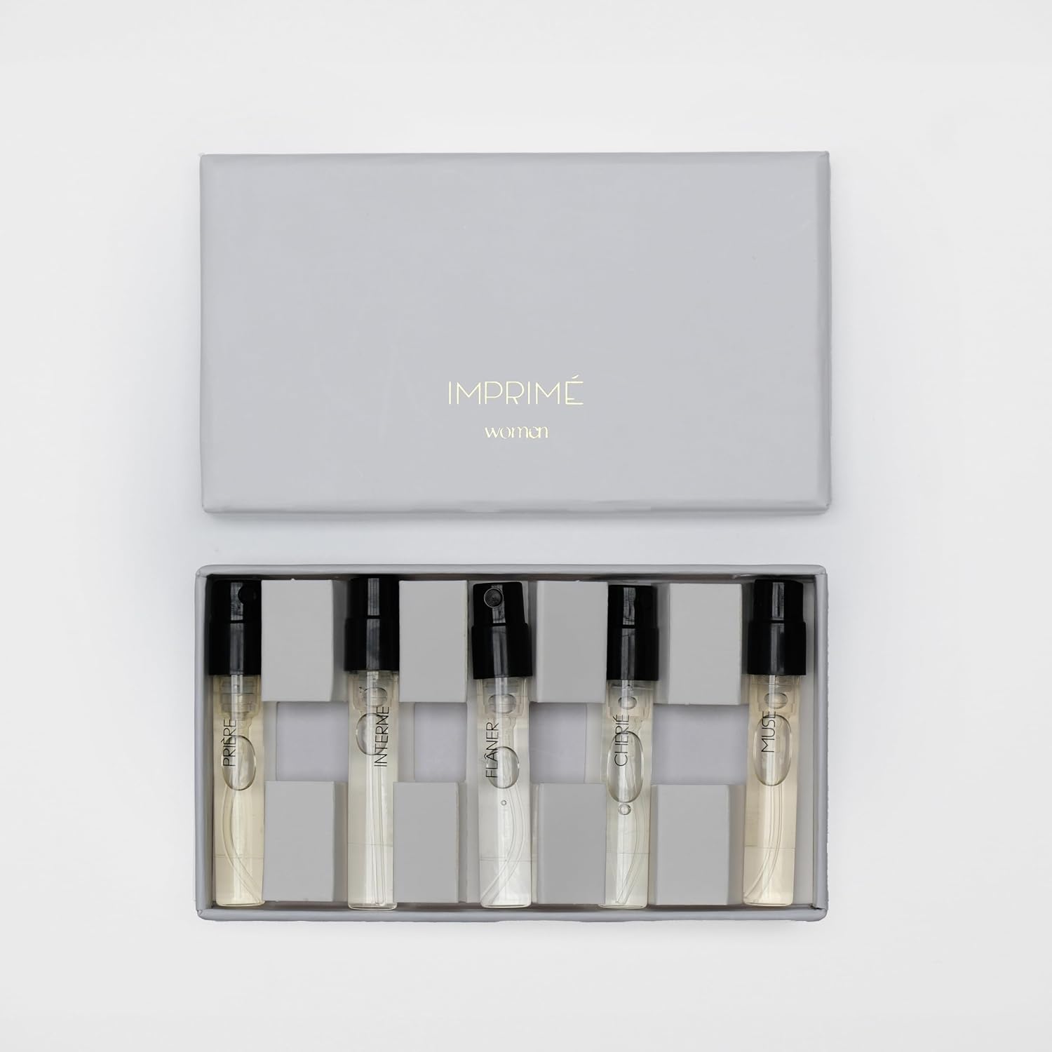 Mini Parfüm Kadın Deneme Seti 5 X 2 ml (Muse, Cherie, Priere, Interne ve Flaner)