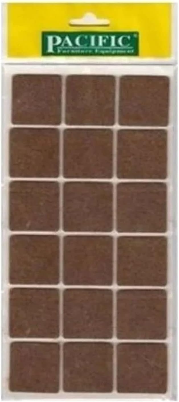 Mobilya Altı Yapışkanlı Zemin Koruyucu Ses Kesici Keçe 35x35 mm