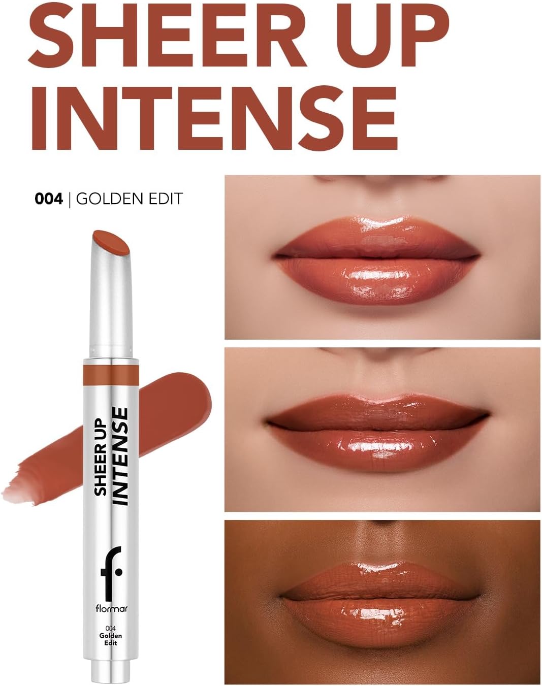 Sheer Up Intense Lipstick-004 GLDEN EDIT