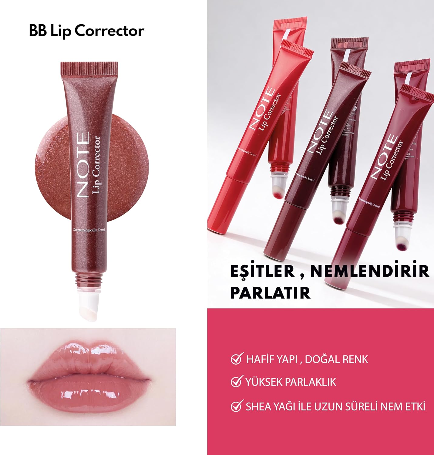 Lip Corrector 07 Mor Renklendirici Ve Nemlendirici Dudak Parlatıcısı