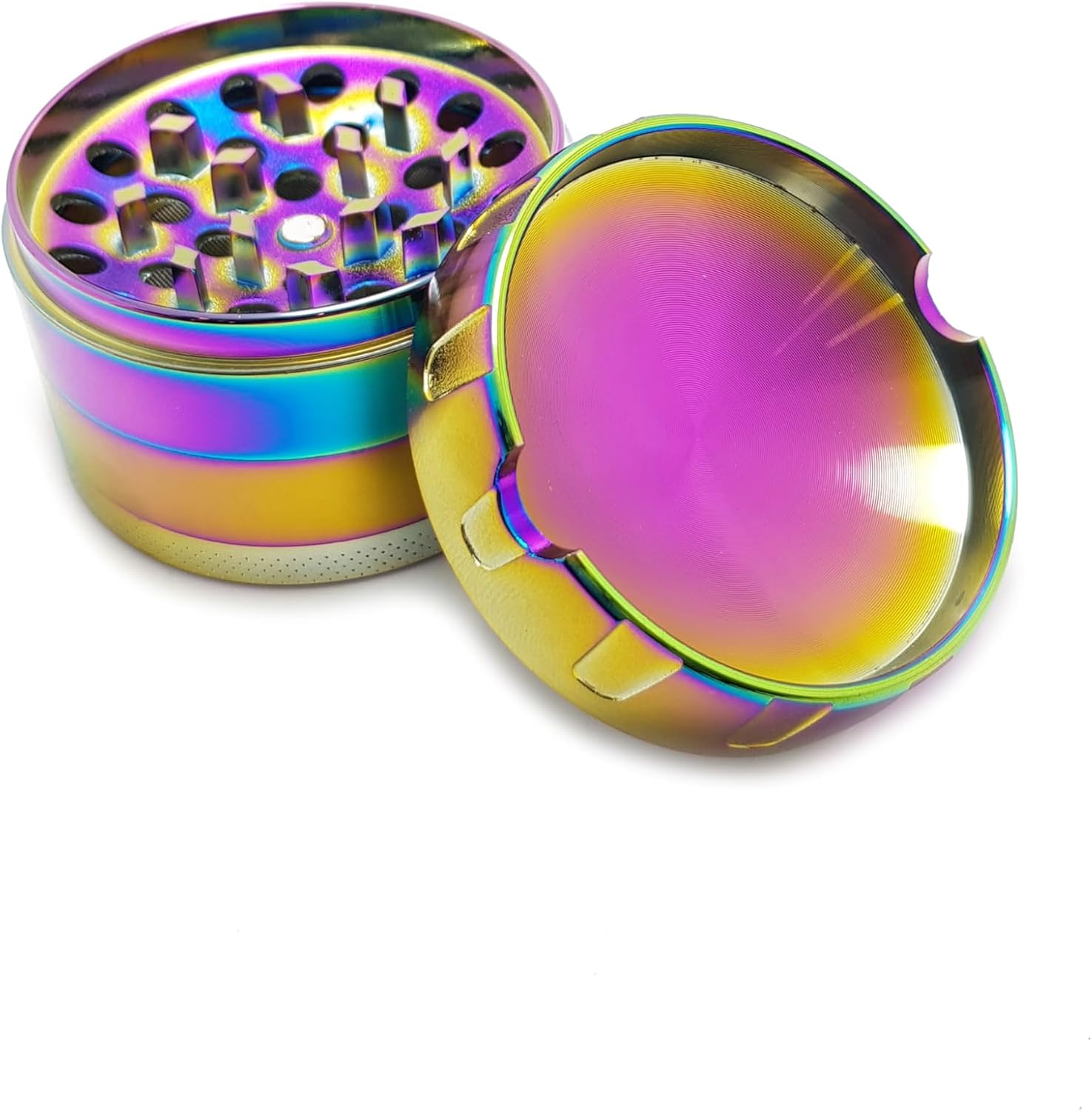 Multicolor 62 mm. Tütün Baharat Herbal Öğütücüsü Parçalayıcı pz36
