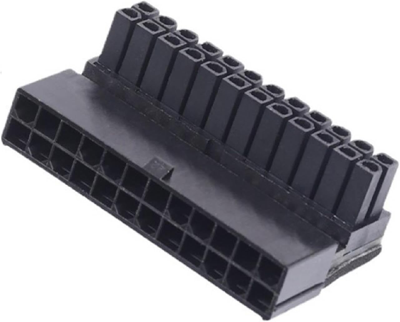 8249 ATX 24 Pin to Erkek Dişi Anakartlar için 90 Derece Açı Dönüştürücü Adaptör