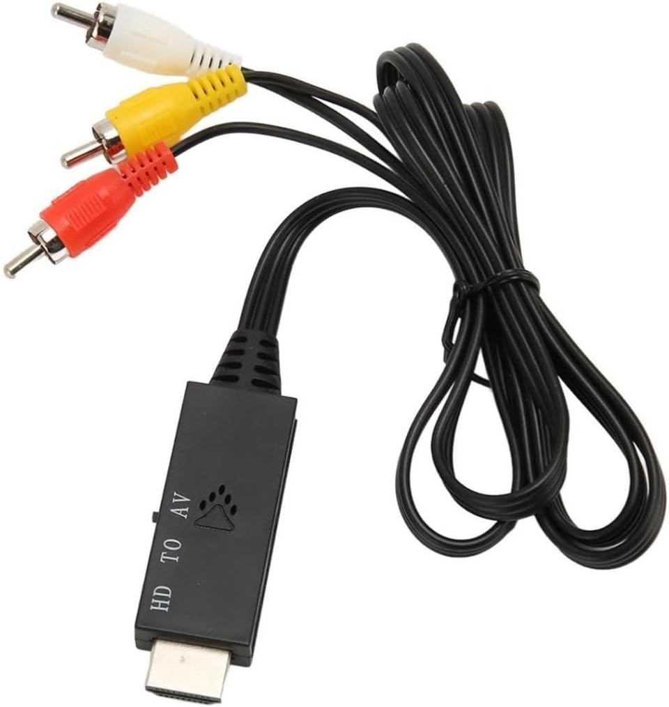 4875 HDMI to RCA AV 4K30Hz Çevirici Dönüştürücü Adaptör