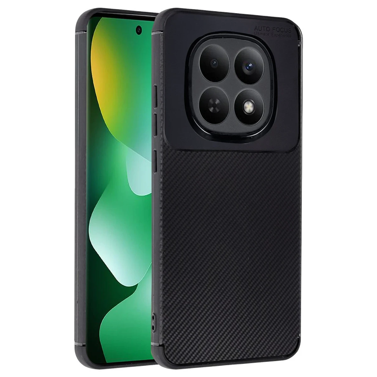 Xiaomi Redmi Note 15 Pro 4G Auto Focus Karbon Kapak - Siyah