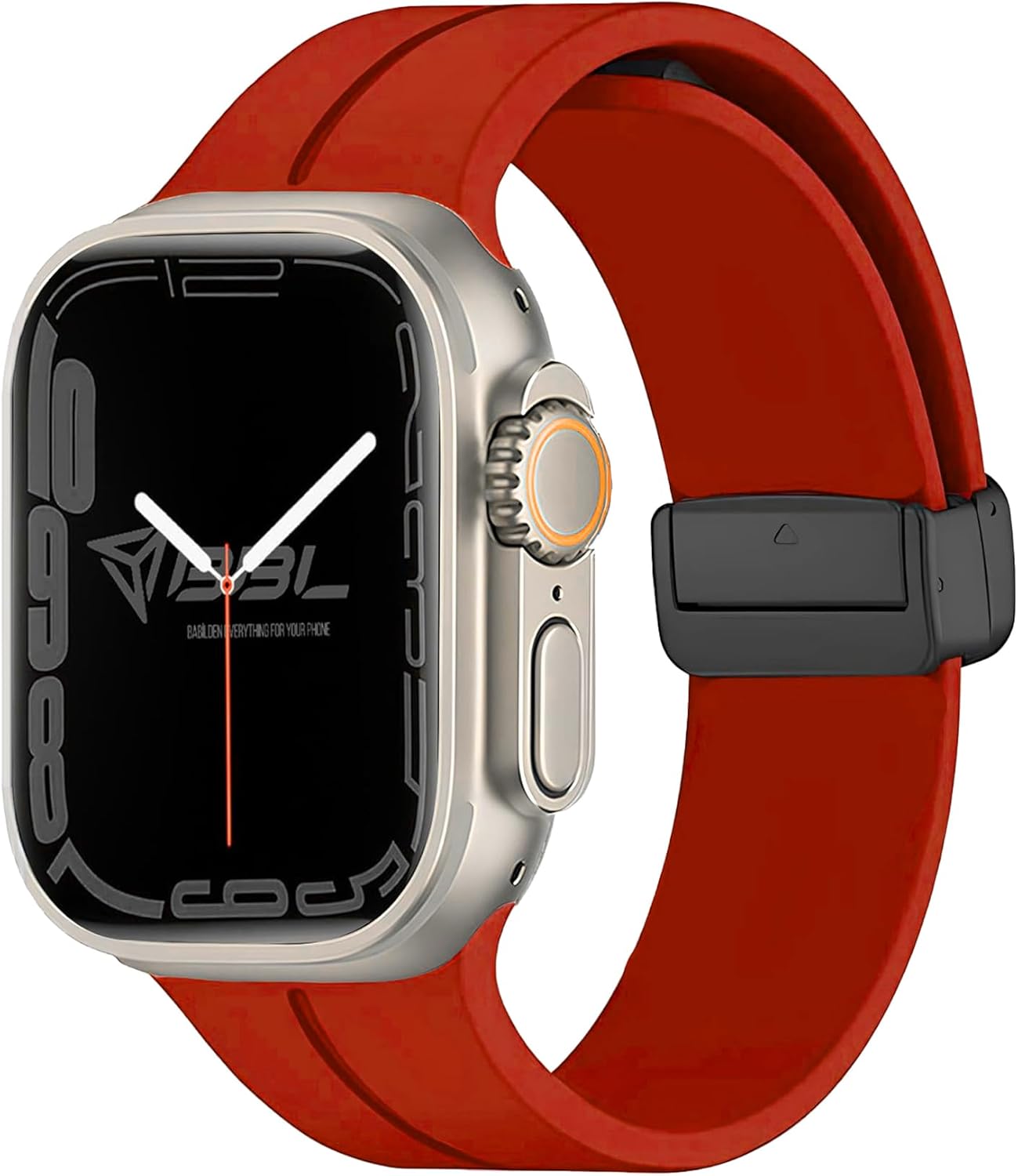 Apple Watch Series SE/11/10/9/8/7/6/5/4/3 ile Uyumlu Silikon Kordon (BBL84)