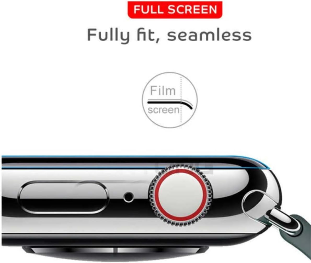 Apple Watch 42mm ile Uyumlu Full Ekran Nano Saat Koruyucu Narr Tpu