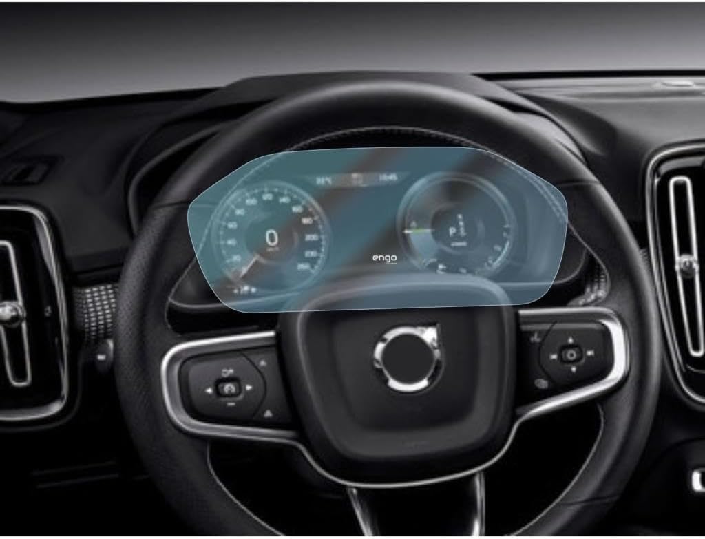 Volvo Ex40 12.3 İnç İle Uyumlu Ekran Koruyucu Dijital Gösterge Parlak