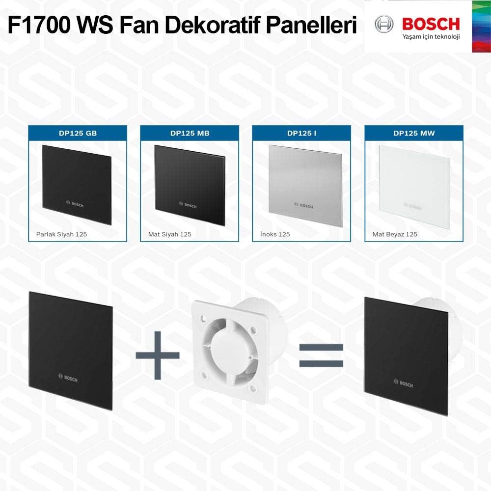 DP125 GB Dekoratif Panel Parlak Siyah