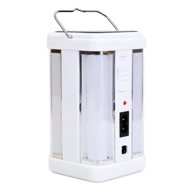 PM-22402 Solar Panelli Şarjlı Kamp Feneri Masa Aydınlatma ve Işıldak Powerbank