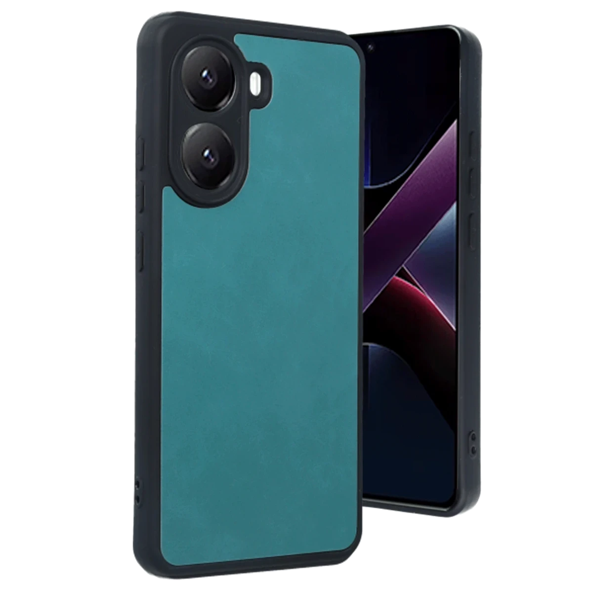 Xiaomi Poco X7 Pro Kılıf Aras Deri Kapak - Açık Yeşil