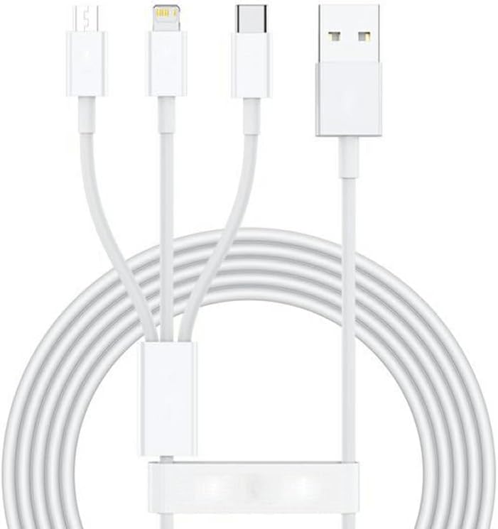 3ü1 arada USB Kablo. Şarj Kablosu, Çoklu Sarj Kablosu 3 Uçlu Type-c Uyumlu