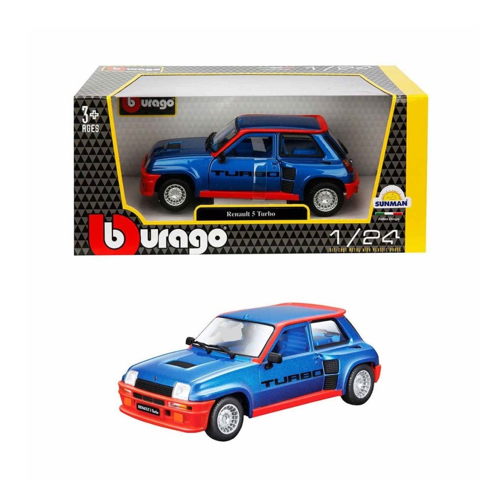 21088 1:24 Renault 5 Turbo Model Araba -